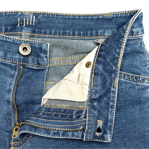 J. Jill Jeans Boot Cut Tried and True Fit Stretch Denim Blue 4 - Picture 8 of 16